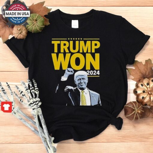 Congratulations Trump President Trump Won 2024 Shirt