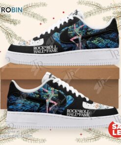 Dave Matthews Band Rock & Roll Hall Of Fame Air Force 1 Sneakers Dave Matthews Band Rock & Roll Hall Of Fame Air Force 1 Sneakers