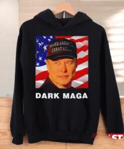 Dark Maga Elon Musk Supports Trump To Save Democracy Shirt Dark Maga Elon Musk Supports Trump To Save Democracy Shirt