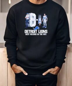 Detroit Lions 8 1 Amon Ra St Brown X Jared Goff Best Record In The Nfc Shirt