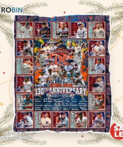 Detroit Tigers 30th Anniversary 1894 2024 Fleece Blanket