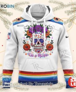 Dia De Los Muertos Buffalo Bills 2024 Pullover AOP Hoodie, Sweatshirt, Shirt