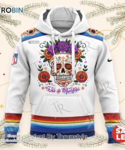 Dia De Los Muertos Washington Commanders 2024 Pullover AOP Hoodie, Sweatshirt, Shirt