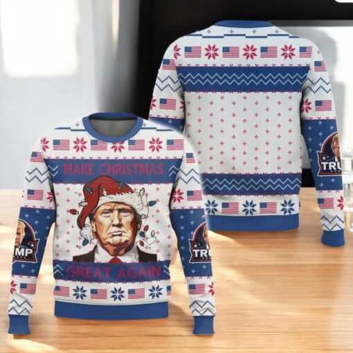 Donald Trump Make Christmas Great Again Ugly Sweater