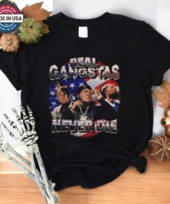 Donald Trump Real Gangstas Never Pass Shirt