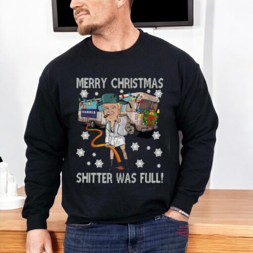 Donald Trump Shitter Was Full Christmas Shirt