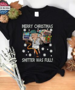Donald Trump Shitter Was Full Christmas Shirt