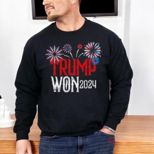 Donald Trump Won 2024 Election Inauguration Shirt