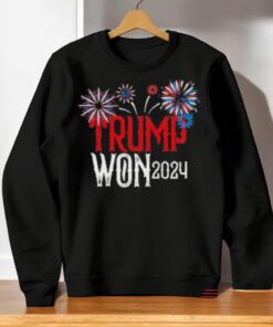 Donald Trump Won 2024 Election Inauguration Shirt Donald Trump Won 2024 Election Inauguration Shirt
