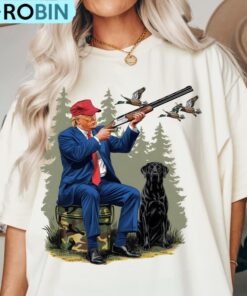 Duck Hunting Trump T Shirt