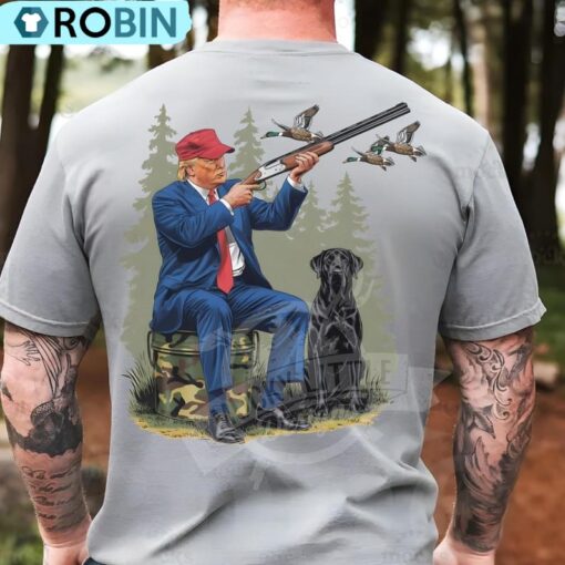 Duck Hunting Trump T Shirt