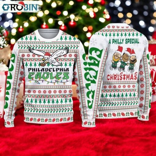 Eagles Football A Philly Special Christmas Ugly Sweater