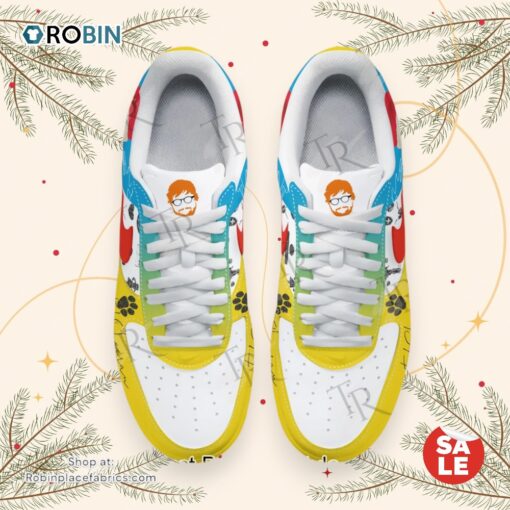 Ed Sheeran Air Force 1 Sneakers