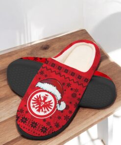 Eintracht Frankfurt Football Team In House Slippers