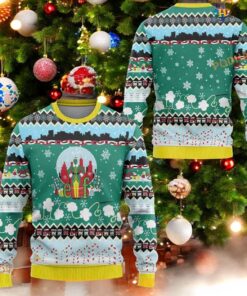 Elf Movie Funny Xmas Sweater, Funniest Ugly Christmas Buddy Hobbs Design