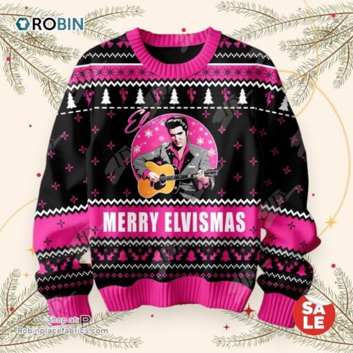 Elvis Presley Merry Elvismas Always Elvis Sweater, Sweatshirt