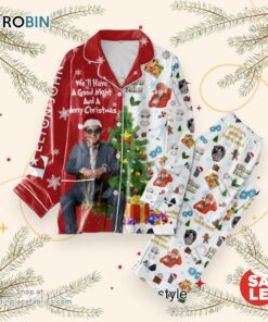Elton John We’ll Have A Good Night And A Merry Christmas Pajamas Set