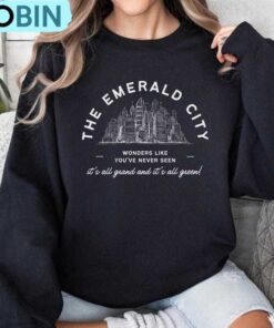 Emerald City Sweatshirt, Wicked Musical Movie Shirt