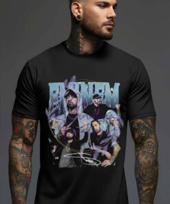 Eminem Vintage Football Player Classic T Shirt Eminem Vintage Football Player Classic T Shirt