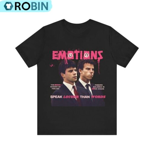 Emotions Vintage Style True Crime Shirt