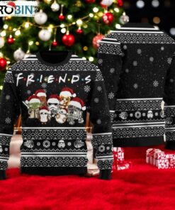 Famous Characters Ugly Christmas Sweater Star Wars Xmas Sweater
