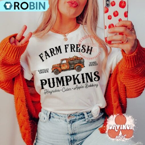 Farm Fresh Fall Pumpkins Shirt