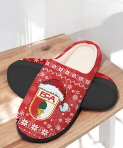 FC Augsburg Football Team In House Slippers