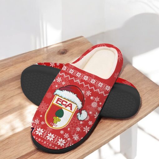 FC Augsburg Football Team In House Slippers