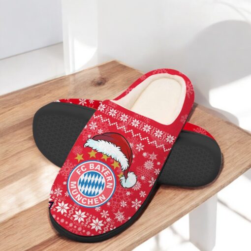 FC Bayern Munchen Football Team In House Slippers