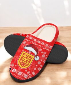 FC Nordsjælland Football Team In House Slippers