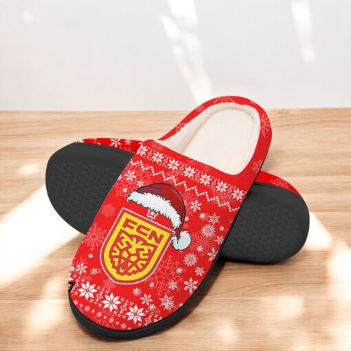 FC Nordsjælland Football Team In House Slippers