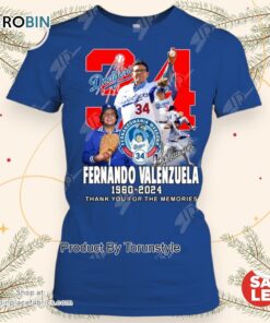 Fernando Valenzuela 1960 2024 Thank You For The Memories Unisex Shirt