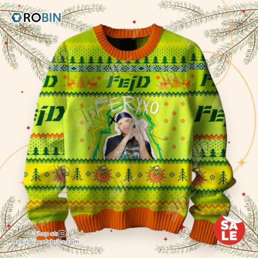 Ferxxo Feid Ugly Sweater, Sweatshirt