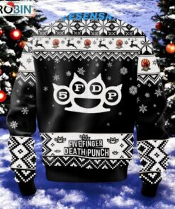 Five Finger Death Punch Christmas Sweater, Sweatshirt