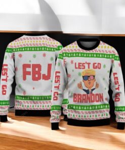 Fjb Let’s Go Brandon Trump Holiday Christmas Sweater