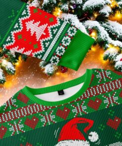 Forced Family Fun Sarcastic Ugly Christmas Sweater