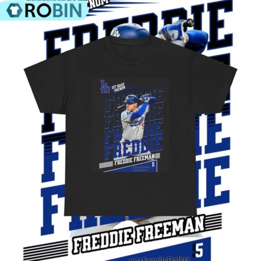 Freddie Freeman Dodgers Shirt