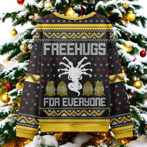 Free Hugs For Everyone Ugly Christmas Sweater
