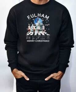 Fulham Football Club Merry Christmas Walking Signatures 2024 Shirt