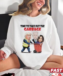 Funny Garbage For Trump 2024 Time To Take Out The Garbage Shirt