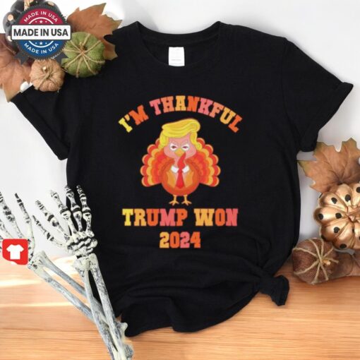 Funny I’m Thankful Trump Won 2024 Vance Inauguration Sequel Shirt
