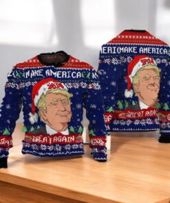 Funny Trump President Christmas Sweater