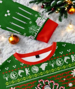 Game Of Thrones Green Ugly Christmas Sweater