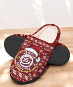 Geneve Servette HC Hockey Team Slippers