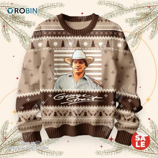 George Strait Cheyenne Ugly Sweater, Sweatshirt