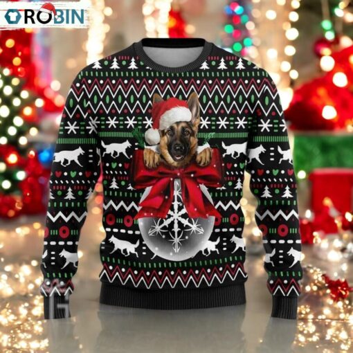 German Shepherd Ugly Sweater
