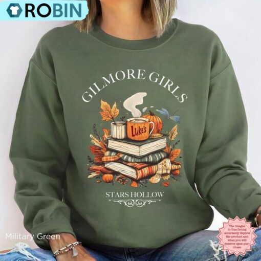 Gilmore Girls Sweatshirt, Hallow Connecticut Autumn Shirt