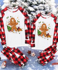 Gingerbread Chewbacca Family Christmas Pajama Sets
