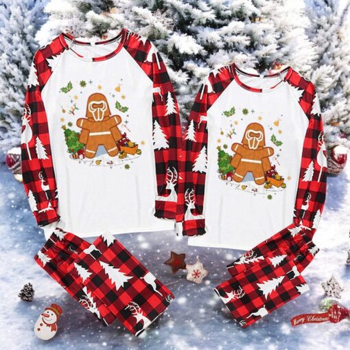 Gingerbread Darkside Family Christmas Pajama Sets