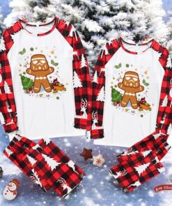 Gingerbread Stormtrooper Family Christmas Pajama Sets